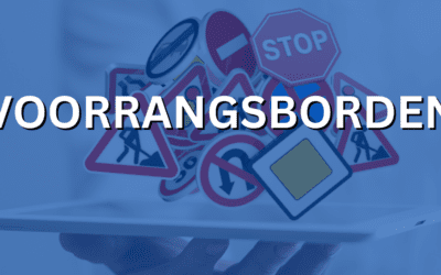 Alle voorrangsborden + betekenis op een rij