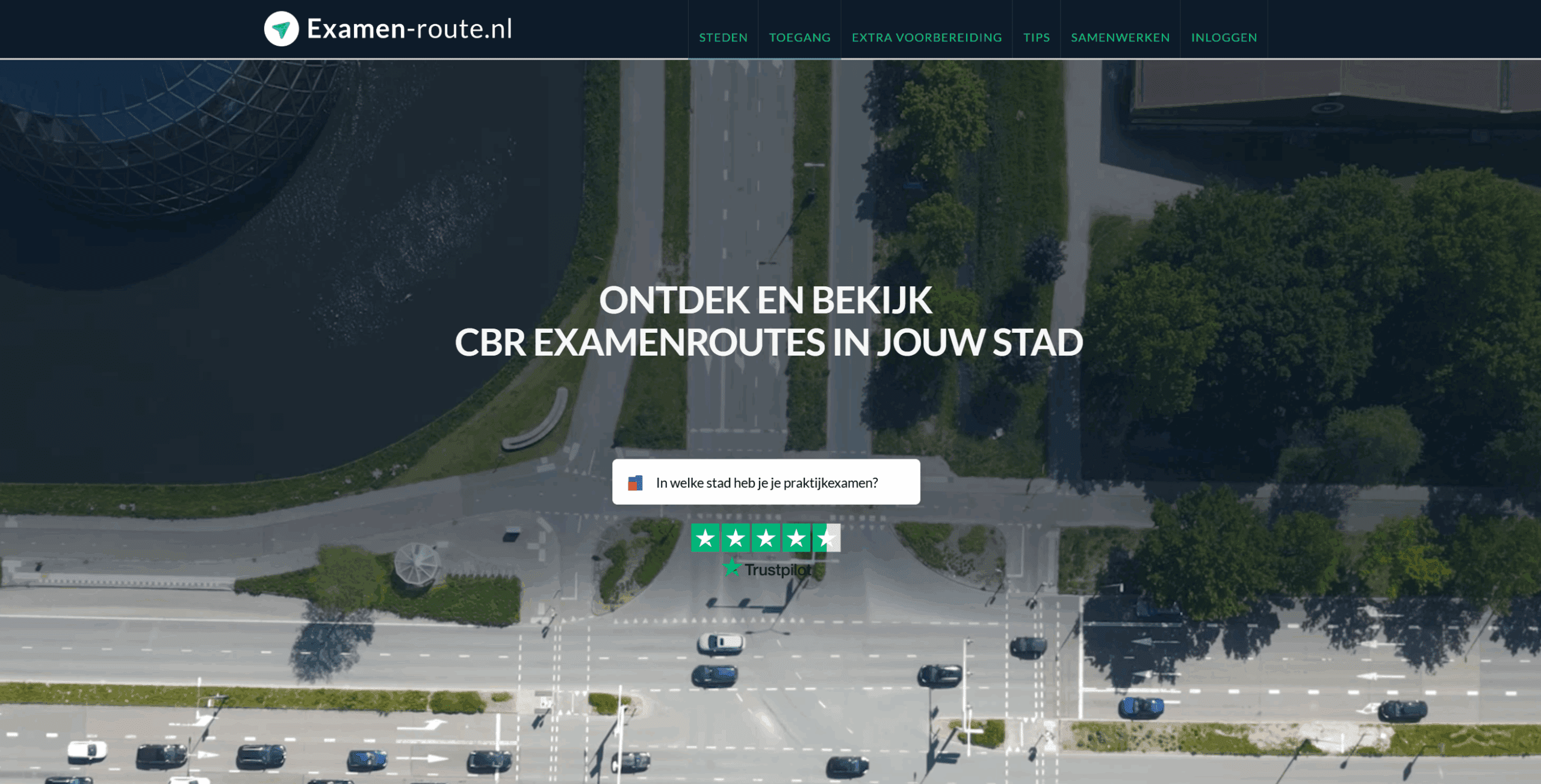 rijles tool - examen-route